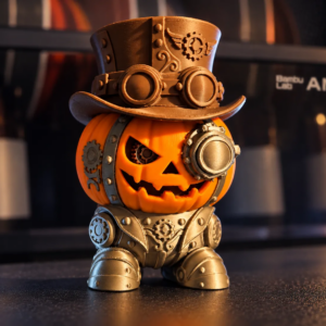 Steampunk Halloween K&uuml;rbis